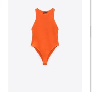 Zara halter neck bodysuit